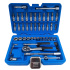 F240538 COFFRET DOUILLES + EMBOUTS 1/4 46PCS HISER